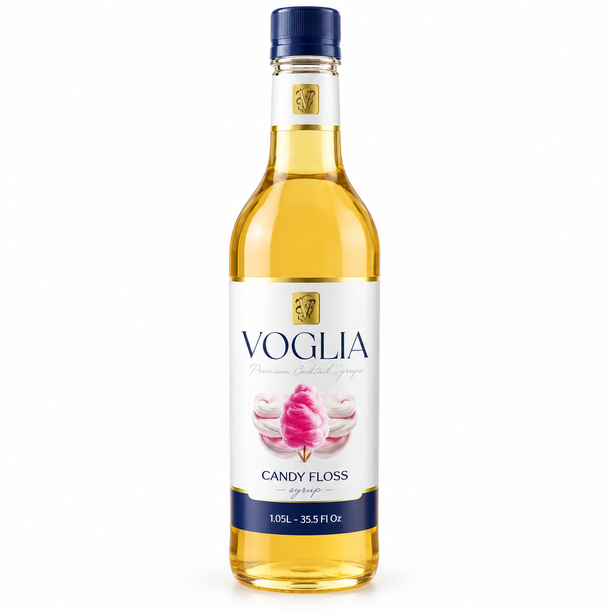 Voglia Candy Floss Syrup 1.05L | Premium Cocktail & Beverage Syrup
