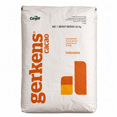 Cargill Gerkens - GD81 Alkalized Cocoa Powder – 10–12% Fat – 25 KG - Indonesia