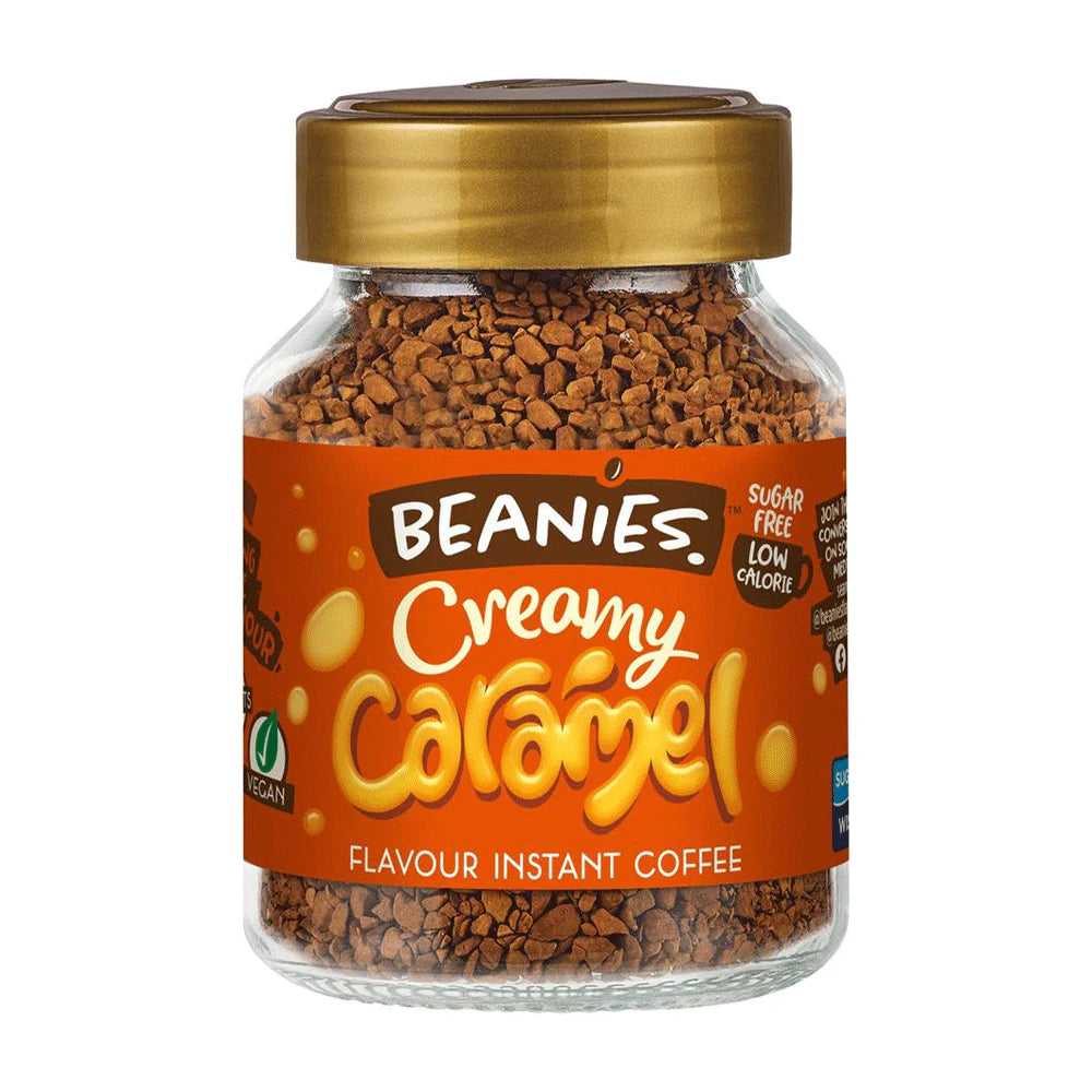 Beanies - Creamy Caramel Flavour - Instant Coffee - 50g