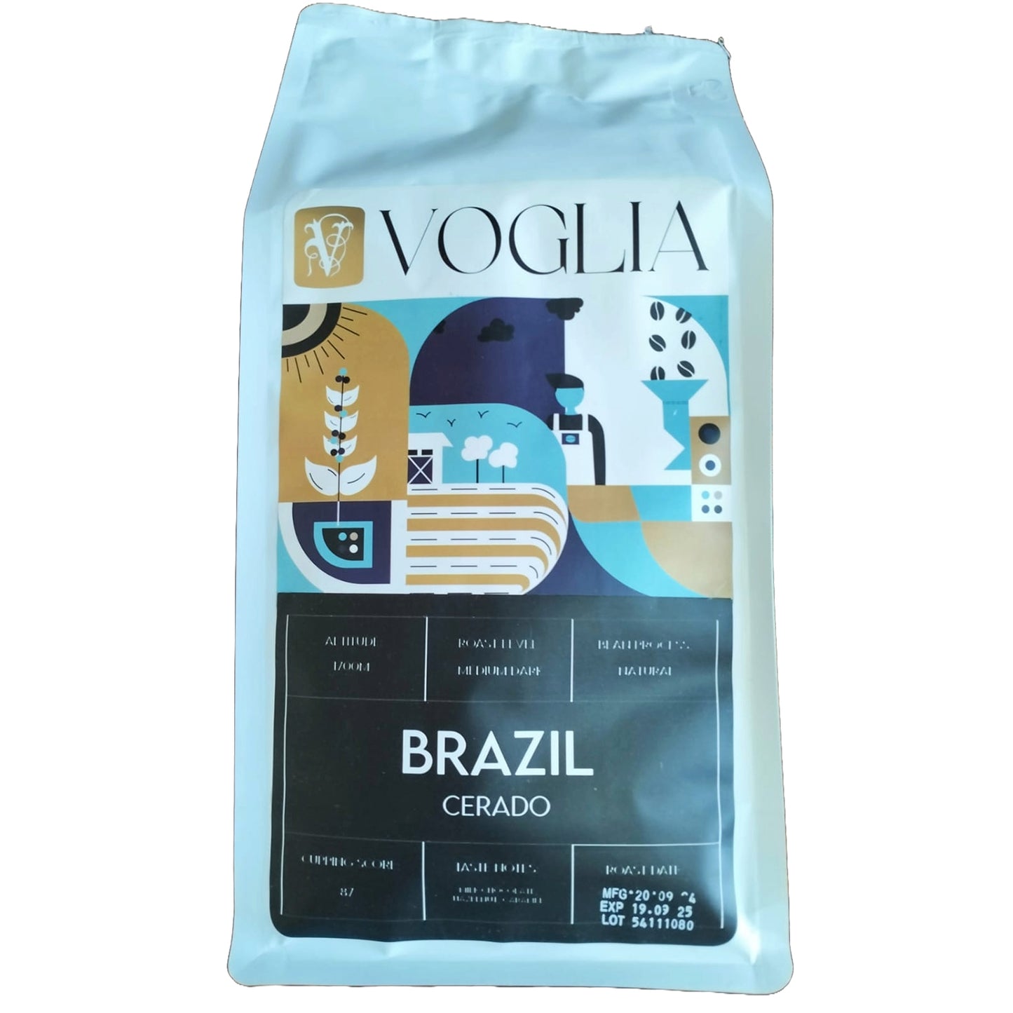 Voglia - Cerado - Brazil - Coffee Beans - 1kg