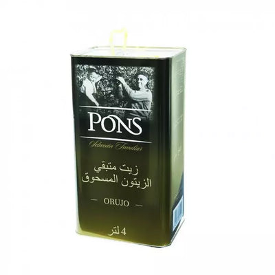 Pons - Traditional Family Selection - Pomace Olive Oil - 4L (4000 ML) - Spain - Orujo