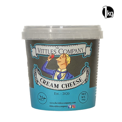 The Vittles Company - Original - Cream Cheese - 1000g - Bakers Tub