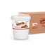 Choco Bliss Hazelnut Chocolate Spread 3kg container with packaging in the background