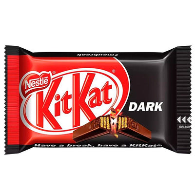 KIT KAT Dark - Chocolate Bar - 4 Fingers - 41.5 gm x 24 pcs