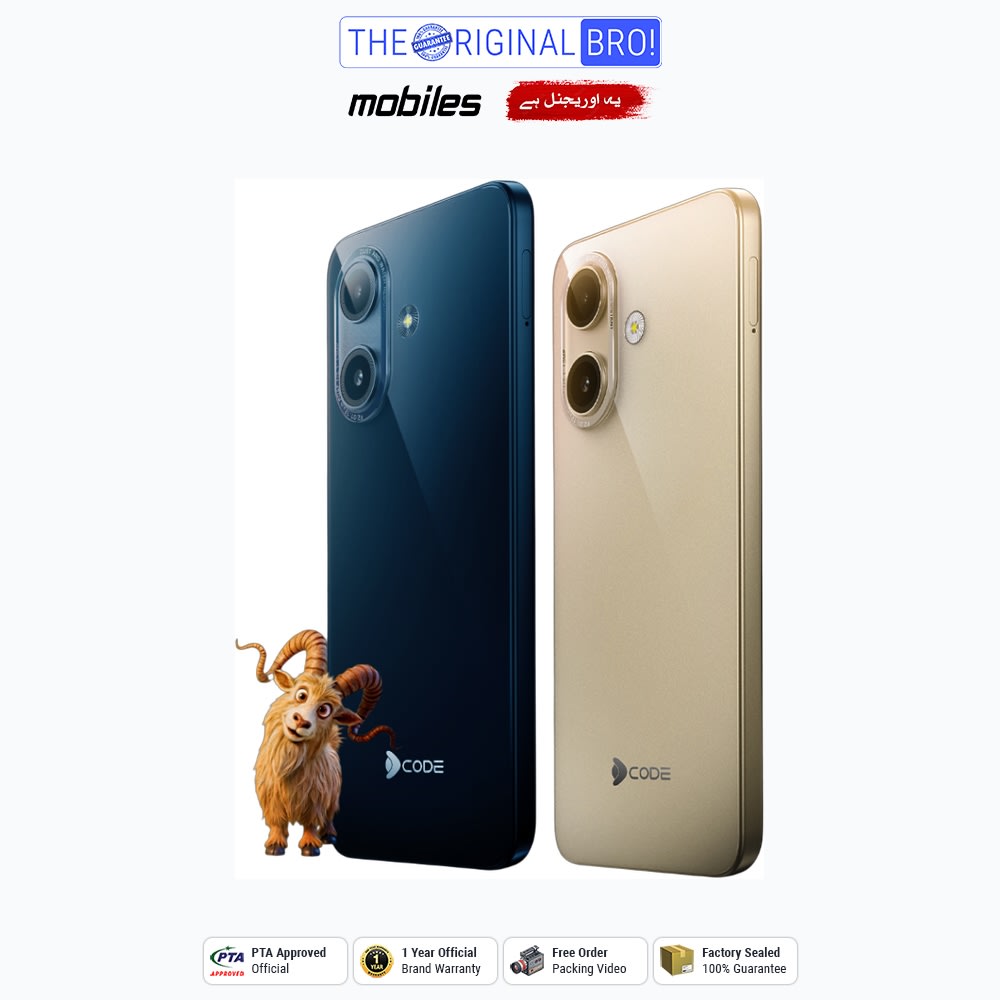 DCode Cygnal Evo | 4GB - 128GB | PTA Approved | 1 Year Official Warranty | Factory Sealed | The Original Bro Mobiles