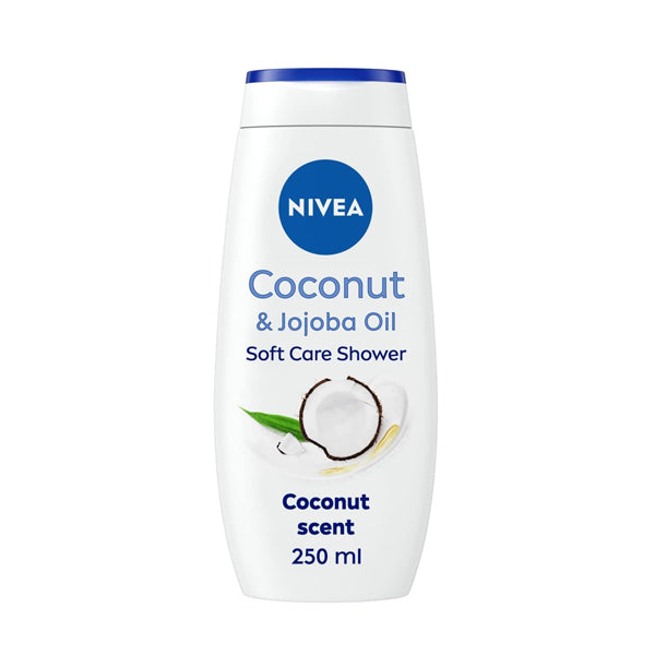 NIVEA - Caring Shower Cream - Coconut & Jojoba Oil - 250ml