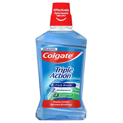 Colgate - TRIPLE ACTION - Mouth Wash ( 1X12 ) 500ml
