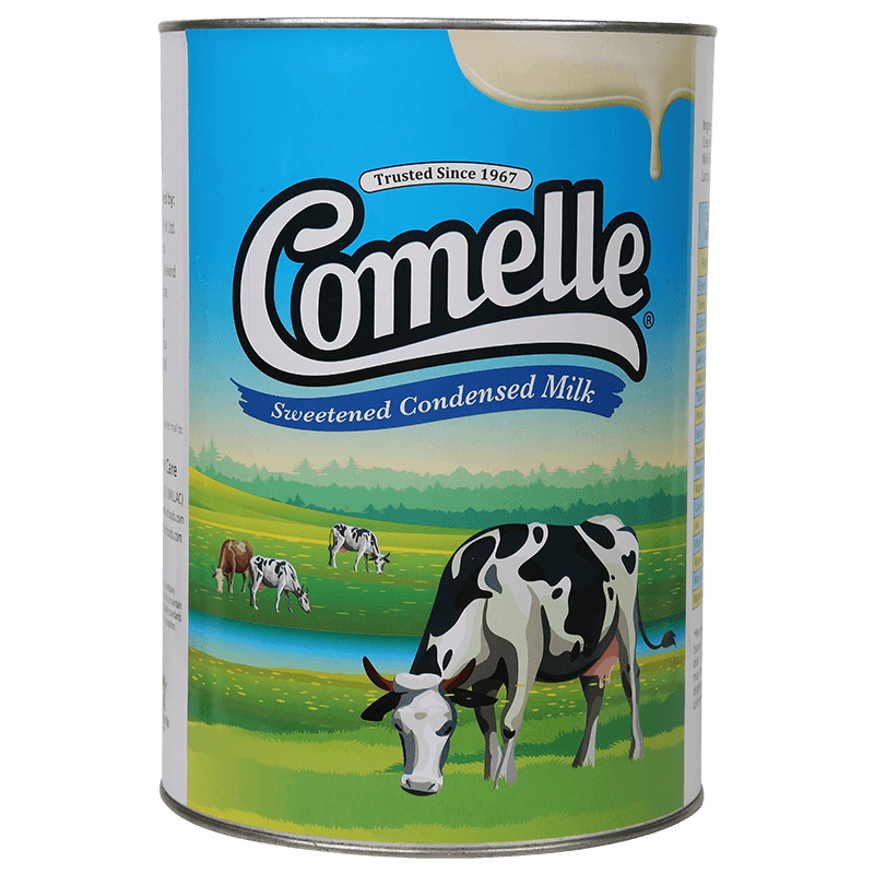 Comelle - Full Cream Sweet Condensed Milk - 5Kg (4 Packs) - 20KG
