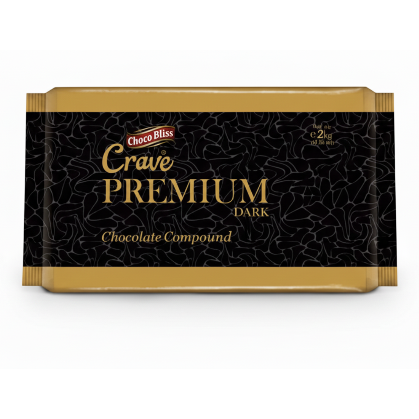Crave - Chocobliss - Premium - Dark - Cooking Chocolate Compound - 2KG