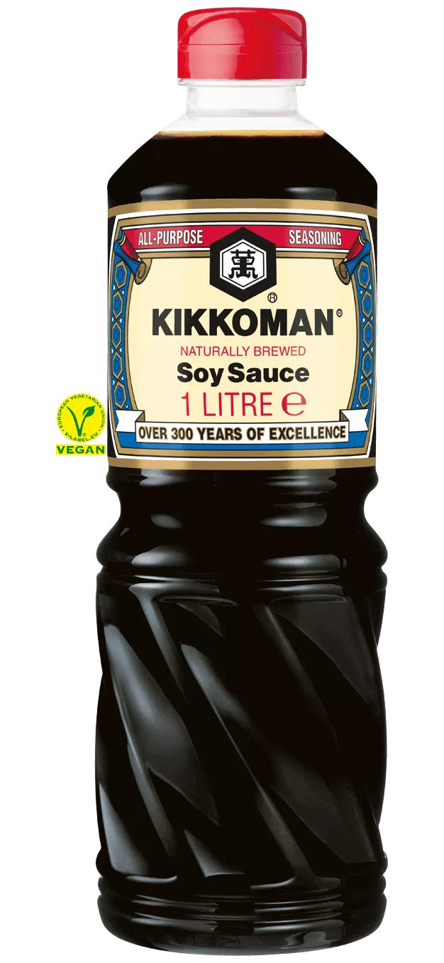 Kikoman - Naturally Brewed Soy Sauce - 1 Liter