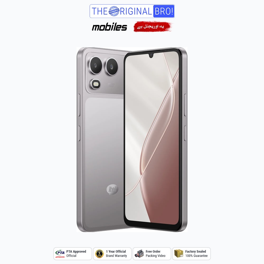 Itel A200 Plus | 3GB - 128GB | PTA Approved | 1 Year Official Warranty | Factory Sealed | The Original Bro Mobiles