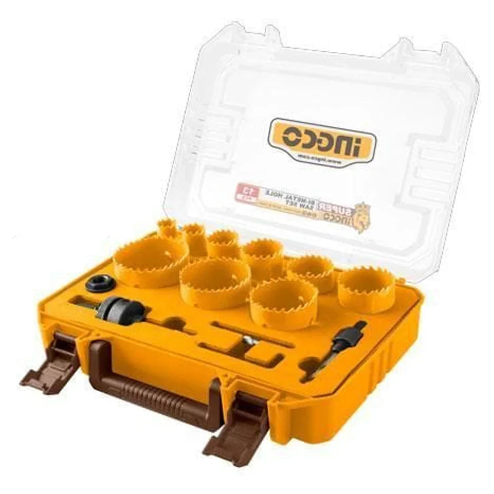 INGCO -  Bi-metal hole saw set 13pcs AKH0132