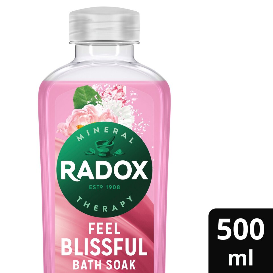 Radox - Feel Blissful- Bath Soak (500 ml) - Calendula, Rose, minerals