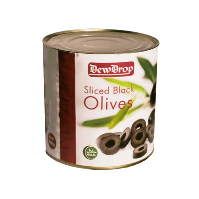 DewDrop - Olives 2.5 KG - Black Sliced