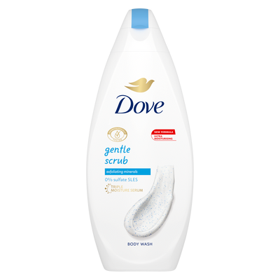 Dove - Gentle Scrub - Body Wash - 500 ml