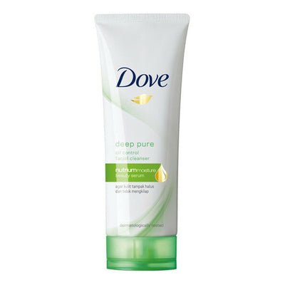 Dove - Deep Pure - Conditioning Face Wash Cleanser - 100 ml