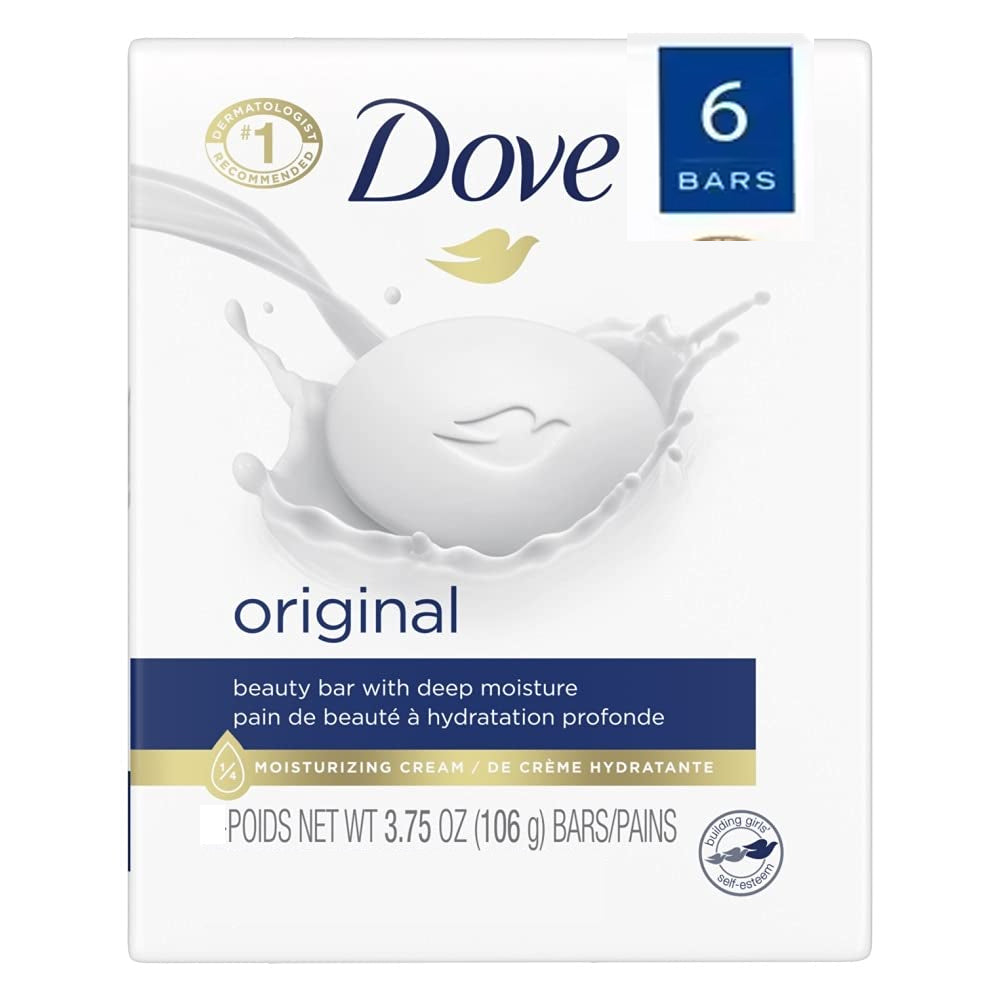 Dove Soap - Original - Beauty Bar - 106g - Indonesia - 6 Pack