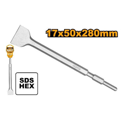 INGCO -  Hex chisel 17*280*50mm DBC0522802