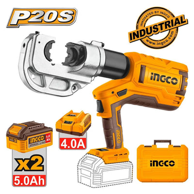 INGCO -  Cordless hydraulic crimping tool 20v CTLI2005