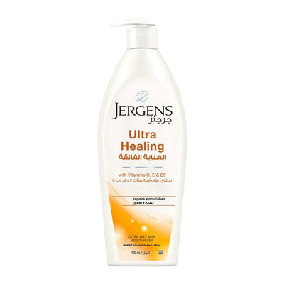 Jergens® - Ultra Healing - Extra Dry Skin Moisturiser - Vitamin C, E, B5 - 400 ML