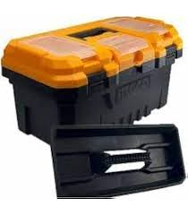 INGCO -  14" Plastic tool box plastic buckle PBX1401