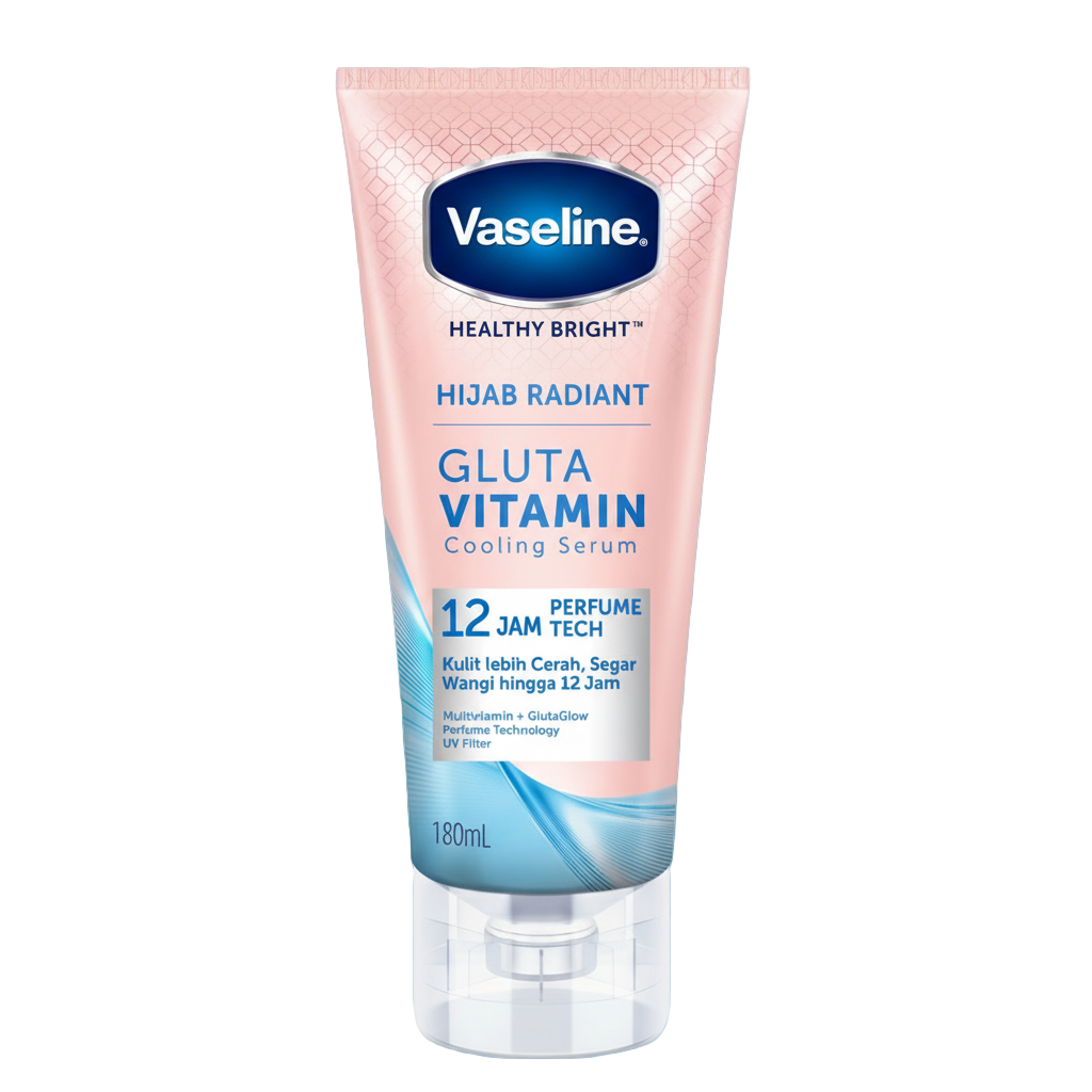 Vaseline - GLUTA VITAMIN - HIJAB RADIANT - COOLING SERUM - 180ml