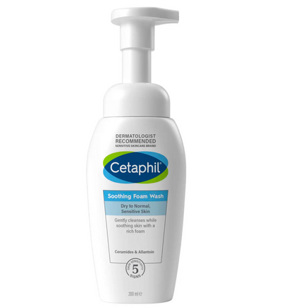 Cetaphil - Soothing Foam Wash - For All Skin Types - 200ML