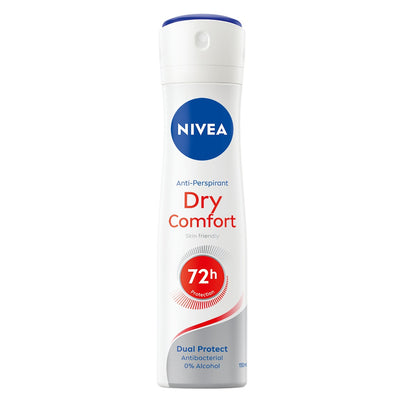 Nivea - Dry Comfort - 72H - For Women - Deodorant - Spray - 200 ML