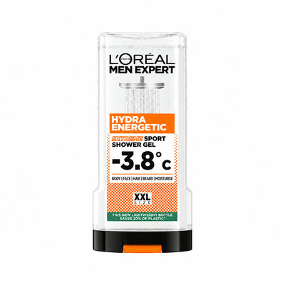 L'OREAL - SHOWER GEL - MEN EXPERT - HYDRA ENERGETIC -3.8°c - XXL SIZE - 400 ml - Shower Gel