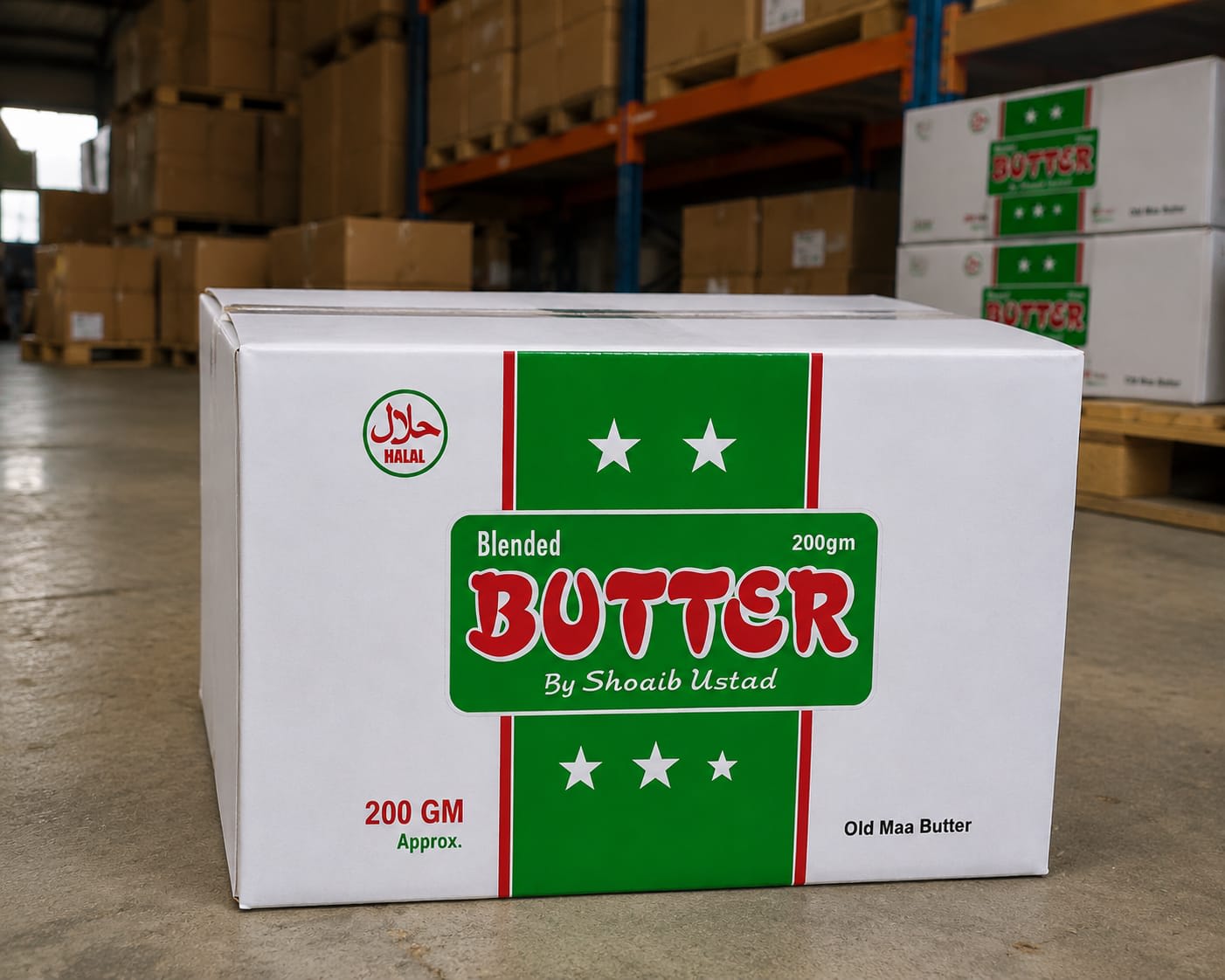 maa Butter 200g Salted/Unsalted 20kg CTN
