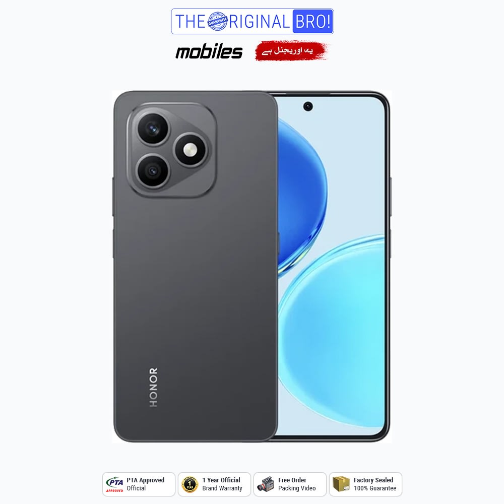 Honor X8d | 8GB - 256GB | PTA Approved | 1 Year Official Warranty | Factory Sealed | The Original Bro Mobiles