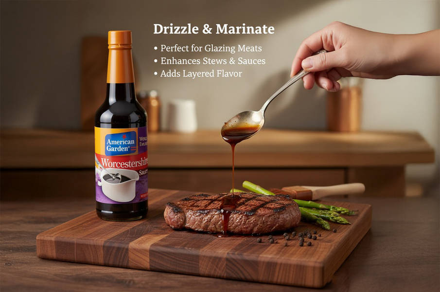 American Garden - Worcestershire Sauce - 295 ML