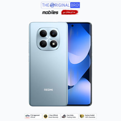 Xiaomi Redmi Note 15 | 8GB - 128GB | PTA Approved | 1 Year Official Warranty | Factory Sealed | The Original Bro Mobiles