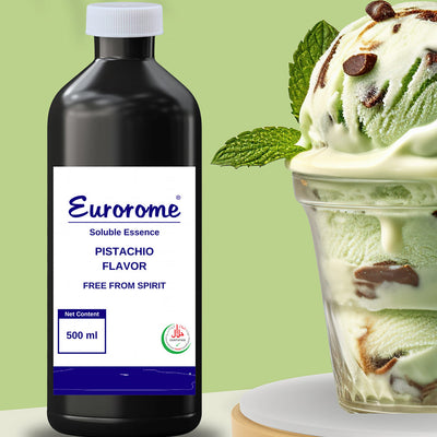 Eurorome - Pistachio Flavor - FF02857 - Soluble Essence - 500ml