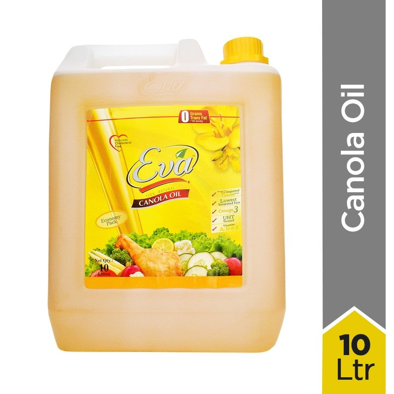 EVA - Canola Cooking Oil - 10 Liters Can