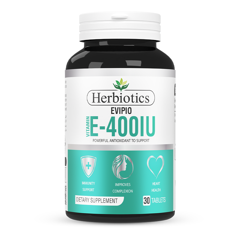 Herbiotics - Evipio - Supplement - 400 IU - Vitamin E Skin Care