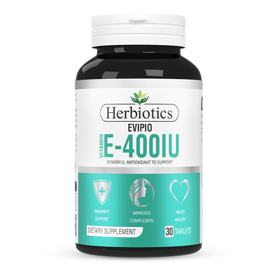 Herbiotics - Evipio - Supplement - 400 IU - Vitamin E Skin Care