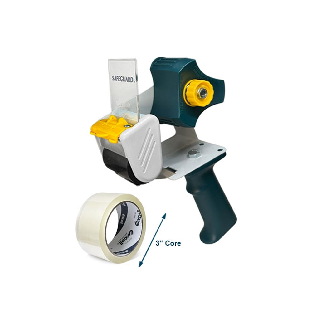 Excell - Packing Tape Dispenser - 2" - EC-233 (2" wide, 3" core, economic item)
