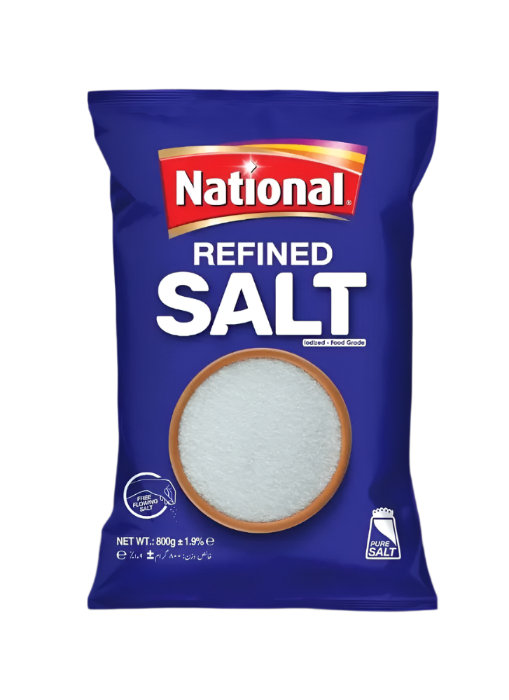 National Foods - Refined Salt  800G x24 ct