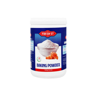 Fresh St - Baking Powder - Baking - Pack / Canister - 100g - Leavening Agent