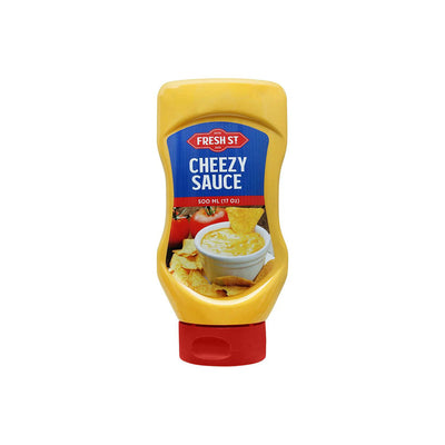Fresh St - Cheezy Sauce Squeeze - Sauce - Squeeze Bottle - 500ml - Liquid Cheddar Style
