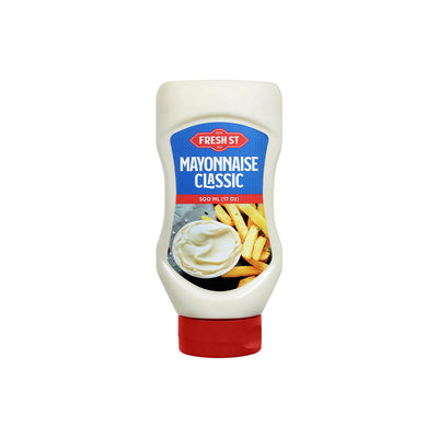 Fresh St - Mayonnaise Classic Squeeze - Sauce - Squeeze Bottle - 500ml - Creamy Table Mayo