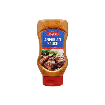 Fresh St - American Sauce Squeeze - Sauce - Squeeze Bottle - 500ml - Fast Food Style Sauce