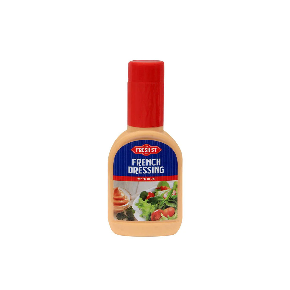 Fresh St - French Salad Dressing - Dressing - PET Bottle - 237ml - Zesty Vinaigrette Style