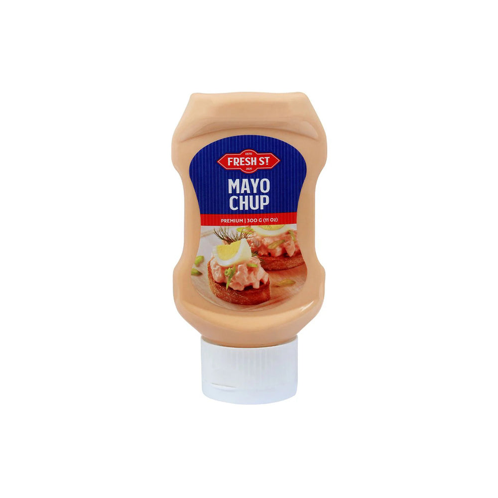 Fresh St - Mayo Chup Mayonnaise - Sauce - PET Bottle - 11oz / 300g - Mayo-Ketchup Mashup