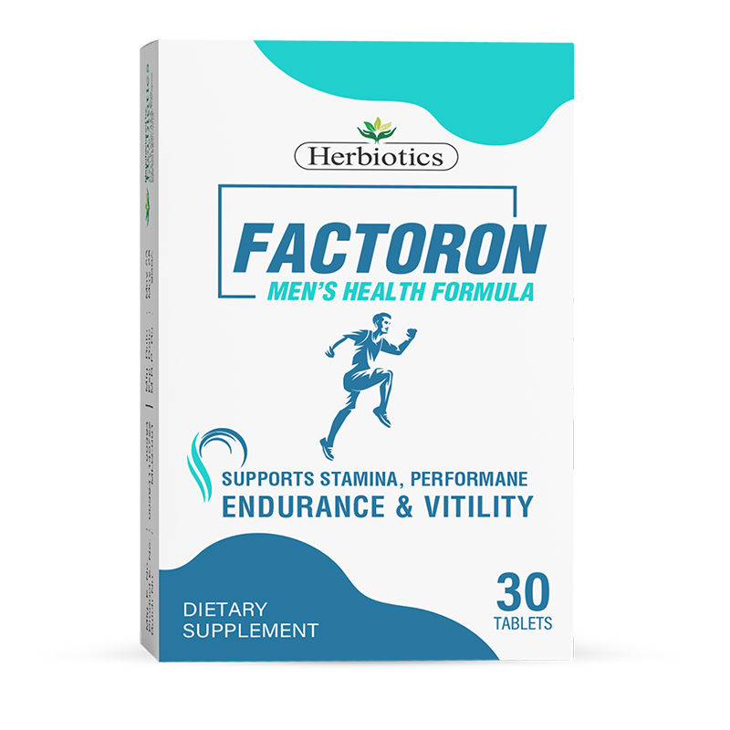 Herbiotics - Factoron - Supplement - Standard Pack - Men's Vitality