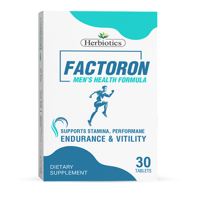 Herbiotics - Factoron - Supplement - Standard Pack - Men's Vitality