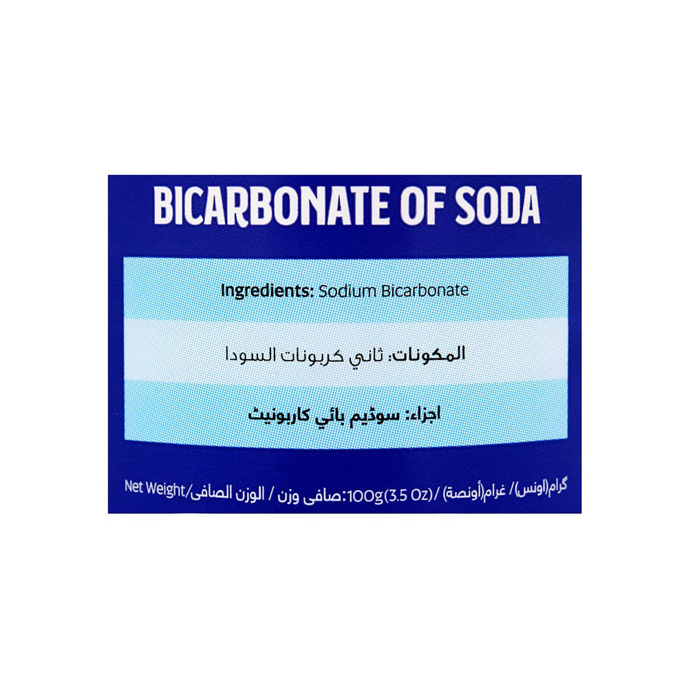 Fresh St - Bicarbonate Of Soda - Baking - Pack / Canister - 100g - Baking Soda