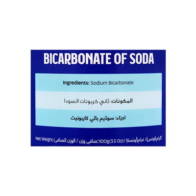 Fresh St - Bicarbonate Of Soda - Baking - Pack / Canister - 100g - Baking Soda