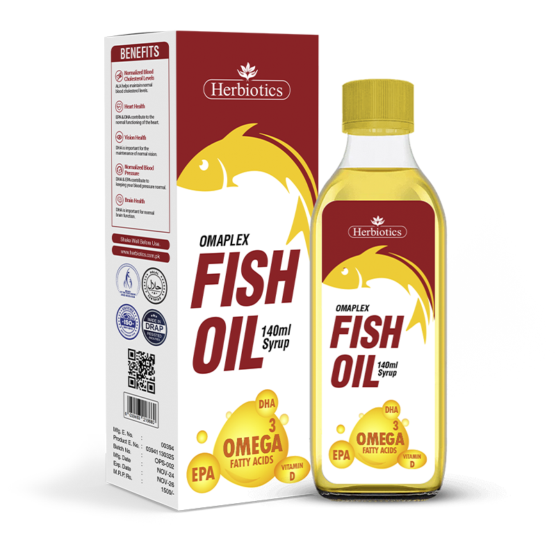 Herbiotics - Omaplex - Fish Oil - Standard Pack - Heart Health